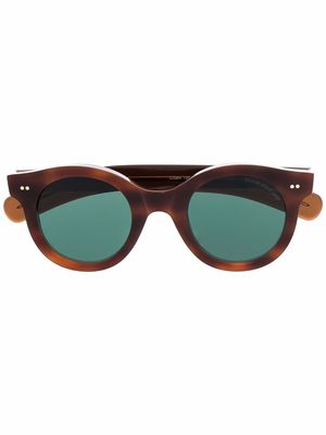 Cutler & Gross 1390 round sunglasses - Brown
