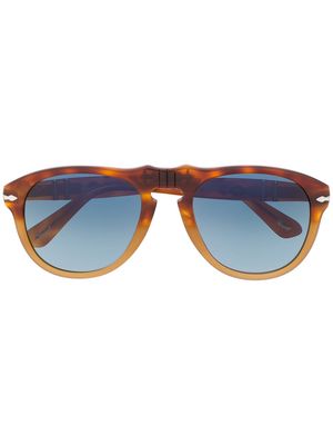 Persol tortoiseshell aviator sunglasses - Brown