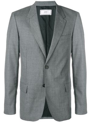 AMI Paris Lined Two Buttons Jacket - Grey
