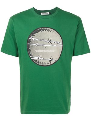 UNDERCOVER graphic-print cotton T-shirt - Green