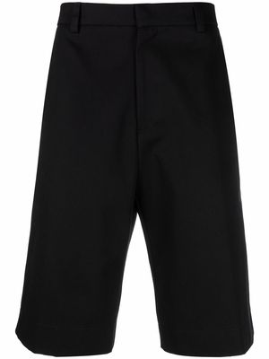 ETRO high-waisted cotton bermuda shorts - Black