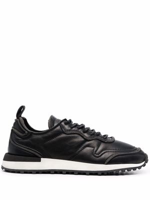 Buttero low-top leather sneakers - Black