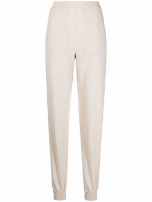 Roberto Collina slim-fit merino track pants - Neutrals