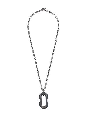Parts of Four Halo link necklace - Grey