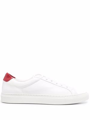 Scarosso Cosmo leather sneakers - White