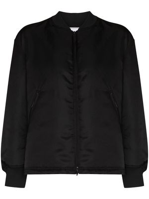 Y-3 zip-up bomber jacket - Black