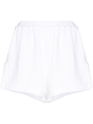 Terry. Estate cotton shorts - White