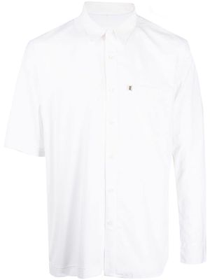 ROMEO HUNTE asymmetric button-down shirt - White