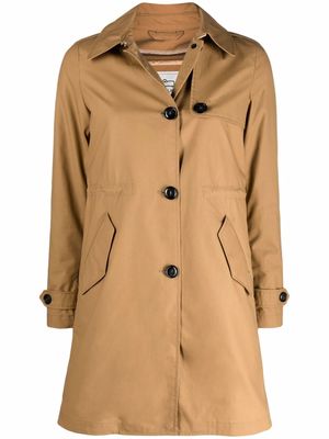 Woolrich Conway single-breasted coat - Neutrals