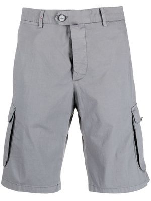 Kiton straight-leg cargo shorts - Grey