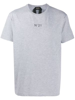 Nº21 logo-print T-shirt - Grey