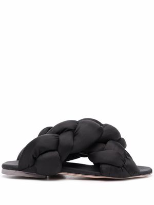 Sebastian Milano Untangled sandals - Black