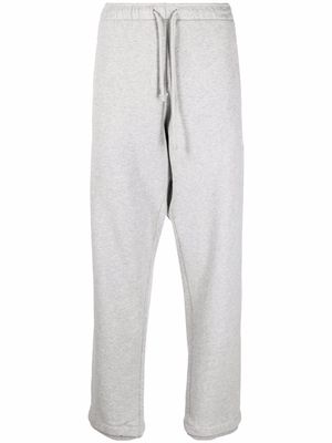 424 drawstring-waist straight trousers - Grey