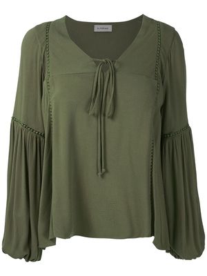Olympiah Hagia wide sleeves blouse - Green