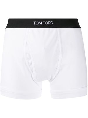 TOM FORD logo waist boxers - White