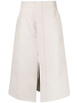 Stella McCartney Lauren A-line skirt - Neutrals