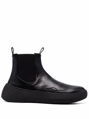 Hevo ankle leather boots - Black