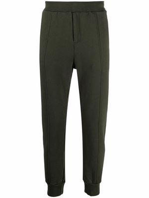 UNDERCOVER slip-on cotton track trousers - Green