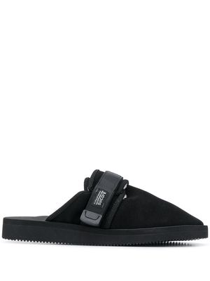 Suicoke touch strap slippers - Black