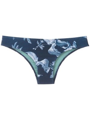 Lygia & Nanny Waikiki printed bikini bottom - Blue