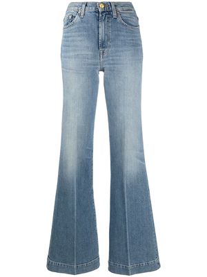 7 For All Mankind Modern Dojo high-waist flared jeans - Blue