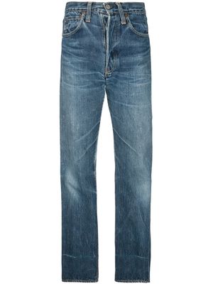 Fake Alpha Vintage 1940s straight-leg jeans - Blue