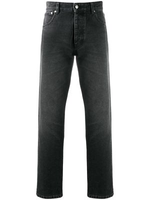 AMI Paris straight-leg jeans - Black