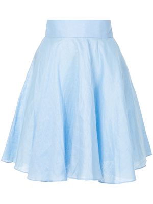 Bambah A-line mini skirt - Blue