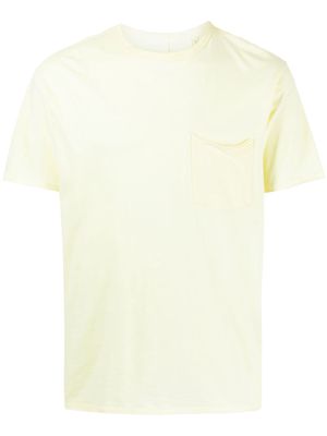 Rag & Bone chest-pocket cotton T-shirt - Yellow