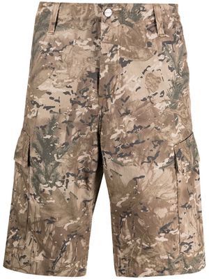 Carhartt WIP camouflage-print regular cargo shorts - Neutrals