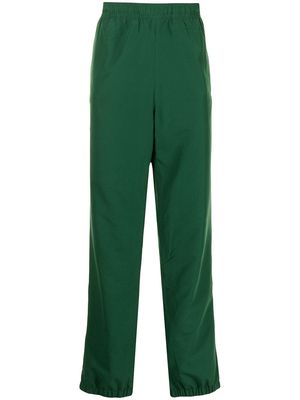 Lacoste water-resistant track trousers - Green