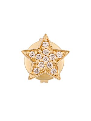 ALINKA 18kt yellow gold STASIA MINI Star diamond earring - Metallic