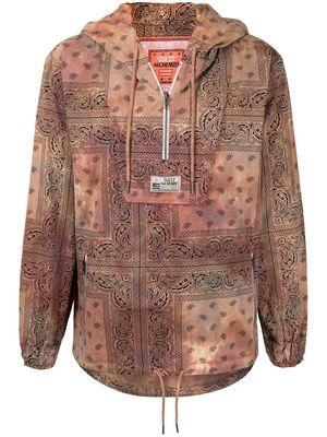 Alchemist paisley-print pullover jacket - Pink