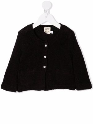 Caffe' D'orzo button-up cardigan - Black