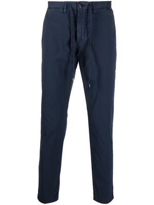 Briglia 1949 drawstring-waist cotton trousers - Black