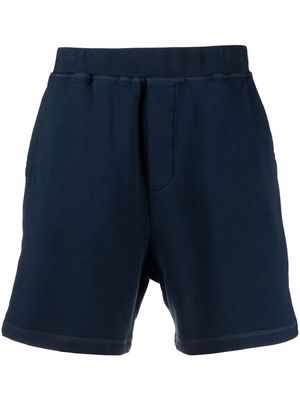 Dsquared2 Icon knee-length track shorts - Blue