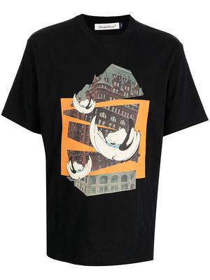 UNDERCOVER graphic-print T-shirt - Black