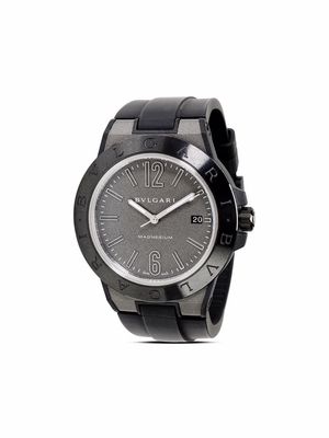 Bvlgari Pre-Owned pre-owned Diagono 44mm - Grey