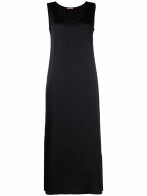 12 STOREEZ scoop neck maxi dress - Black