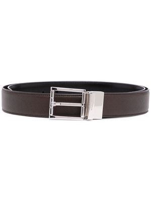 Bally Astor buckle belt - Brown