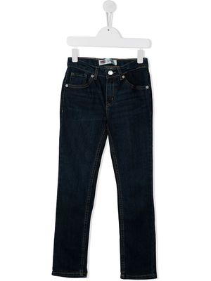 Levi's Kids straight-leg jeans - Blue