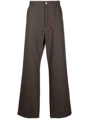 Kenzo high-rise tailored trousers - Green