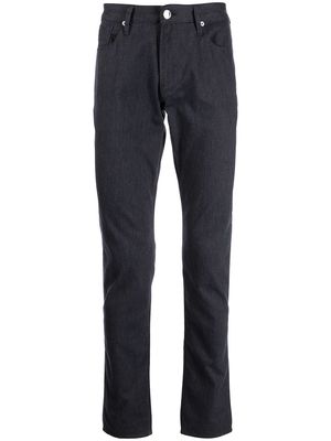 Emporio Armani mid-rise slim-fit jeans - F924 NAVY