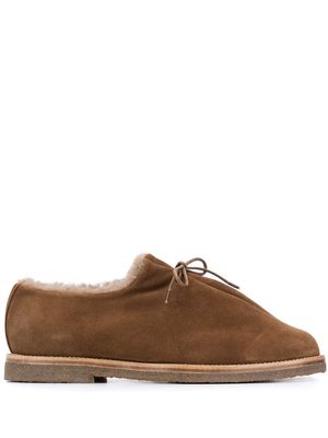 Mackintosh suede lace-up shoes - Brown