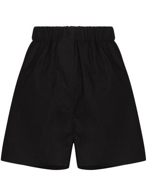 Frankie Shop Lui cotton shorts - Black