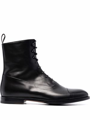 Scarosso Archie lace-up boots - Black