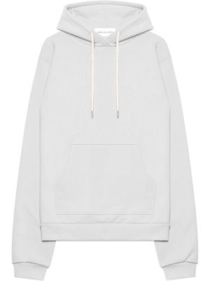 John Elliott Beach drawstring cotton hoodie - Grey