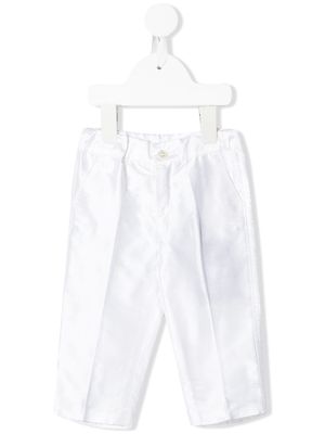 Dolce & Gabbana Kids straight-leg trousers - White