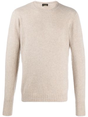 Drumohr fine-knit cashmere jumper - Neutrals