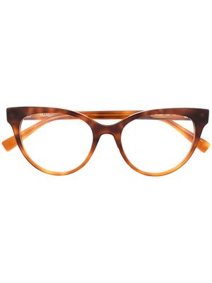 Max Mara cat-eye glasses - Brown